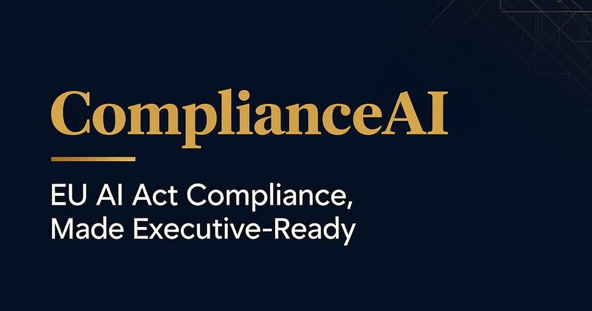 ComplianceAI | AI Compliance Made Simple